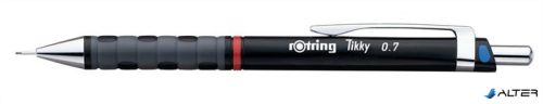 Nyomósirón, 0,7 mm, ROTRING "Tikky T", fekete