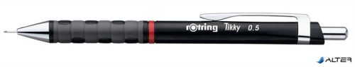 Nyomósirón, 0,5 mm, ROTRING "Tikky", fekete