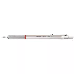 Nyomósirón, 0,7 mm, ROTRING "Rapid Pro", ezüst