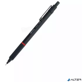 Nyomósirón, 0,7 mm, ROTRING "Rapid Pro", fekete