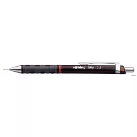 Nyomósirón, 0,5 mm, ROTRING "Tikky T", bordó