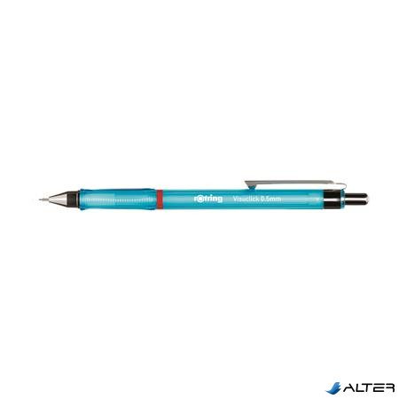 Nyomósirón, 0,5 mm, ROTRING "Visuclick", élénkkék