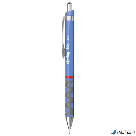 Nyomósirón, 0,5 mm, ROTRING "Tikky", íriszkék