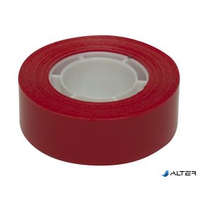 Ragasztószalag, 19 mm x 33 m, APLI, piros