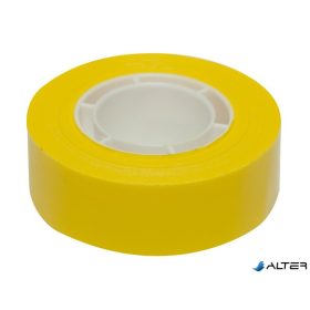 Ragasztószalag, 19 mm x 33 m, APLI, sárga