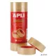 Ragasztószalag, 19 mm x 33 m, APLI "Transparent", átlátszó