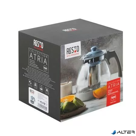 Teáskanna, belső szűrővel, 1,6 liter, RESTO "Atria 90511"