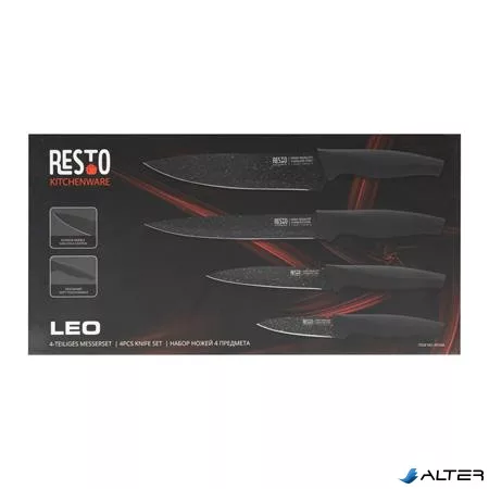 Késkészlet, 4 db, RESTO "Leo 95504"
