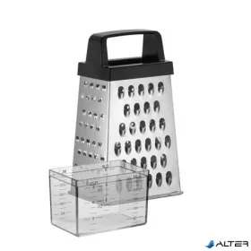   Konyhai reszelő, 4 oldalú, tárolóval, RESTO "Sham 95412"