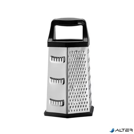 Konyhai reszelő, 6 oldalú, tárolóval, RESTO "Sham 95413"