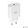 Hálózati töltő, 1xUSB-C, 30W RIVACASE "PS4193", fehér