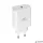 Hálózati töltő, 1xUSB-C, 30W RIVACASE "PS4193", fehér