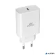 Hálózati töltő, 1xUSB-C, 30W RIVACASE "PS4193", fehér