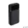 Power bank, beépített kábellel, 20.000mAh, RIVACASE "VA2221", fekete