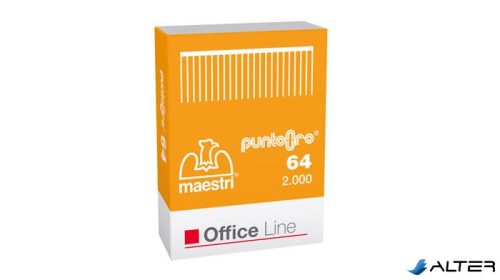 Tűzőkapocs, 6/4, PRIMULA “Punto Oro 64”, arany