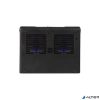 Notebook állvány, hűtőventilátorral, 17,3", RIVACASE "5557", fekete