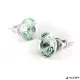 Fülbevaló, almazöld SWAROVSKI® kristállyal, csúcsos, 8mm, ART CRYSTELLA®