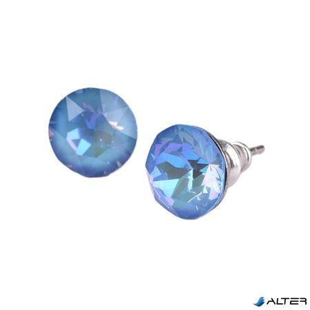 Fülbevaló, színjátszós opál SWAROVSKI® kristállyal, 8 mm, ART CRYSTELLA®