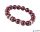 Karkötő, burgundi vörös SWAROVSKI® gyöngyből, fehér rondella kristállyal, 10mm, ART CRYSTELLA® M