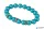 Karkötő, türkiz SWAROVSKI® gyöngyből, fehér rondella kristállyal, 10mm, ART CRYSTELLA® M
