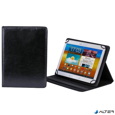 Univerzális táblagéptok, 9"/9,7"/10.5", műbőr, RIVACASE "3007" fekete