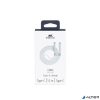 USB kábel, USB-C - USB-C, 1,2 m, RIVACASE "PS6005", fehér