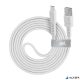 USB kábel, USB-microUSB, 1,2m, RIVACASE 'PS6000', fehér