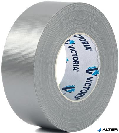 Ragasztószalag, 48mm x 50m,  szálerősített, szupererős, VICTORIA FACILITY, ezüst