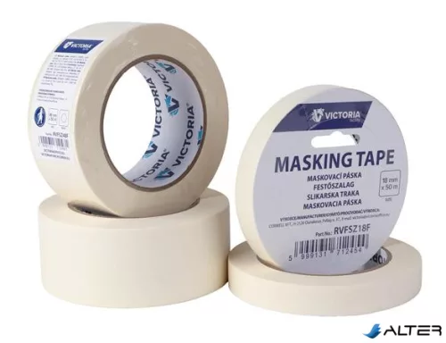 Festőszalag, 48 mm x 50 m, VICTORIA FACILITY, fehér