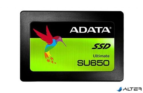 SSD (belső memória), 960GB, SATA3, 450/520MB/s, ADATA "SU650"