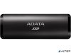 SSD (külső memória), 1TB, USB 3.2, 800/1000MB/s, ADATA "SE760, fekete