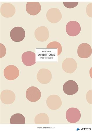 Füzet, tűzött, A4, vonalas, 40 lap, SHKOLYARYK "Ambitions", vegyes