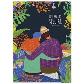   Füzet, tűzött, A5, vonalas és sima, 2x40 lap, SHKOLYARYK "Twin Book Special"