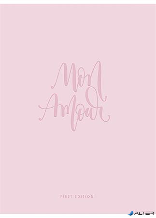 Füzet, tűzött, A5, kockás, 48 lap, SHKOLYARYK 'Words', vegyes