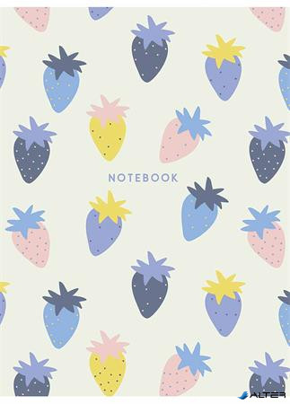 Füzet, tűzött, A5, kockás, 48 lap, SHKOLYARYK, 'Hey!', vegyes