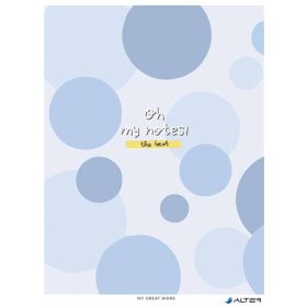   Füzet, tűzött, A5, kockás, 48 lap, SHKOLYARYK "Oh my notes", vegyes