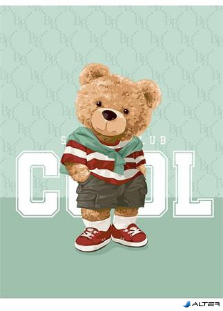 Füzet, tűzött, A5, vonalas, 48 lap, SHKOLYARYK 'Cute', vegyes