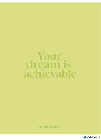 Füzet, tűzött, A5, vonalas, 48 lap, SHKOLYARYK 'My notebook', vegyes