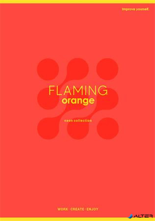 Füzet, tűzött, A4, kockás, 60 lap, SHKOLYARYK 'Neon', vegyes