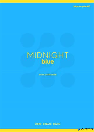 Füzet, tűzött, A5, kockás, 60 lap, SHKOLYARYK 'Neon', vegyes