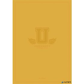   Füzet, tűzött, A4, kockás, 60 lap, SHKOLYARYK "University International", vegyes