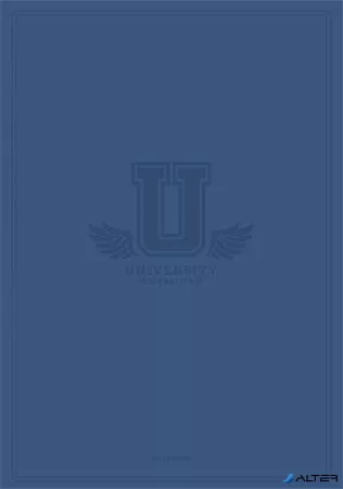 Füzet, tűzött, A4, kockás, 60 lap, SHKOLYARYK "University International", vegyes