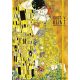 Skiccfüzet, A5, pontrácsos, 80 lap, keményfedeles, SHKOLYARYK, 'Klimt&Van Gogh', vegyes