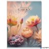Füzet, tűzött, A4, kockás, 80 lap, SHKOLYARYK "Garden", vegyes