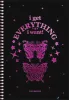 Spirálfüzet, A5, kockás, 80 lap, SHKOLYARYK "Notebook", vegyes