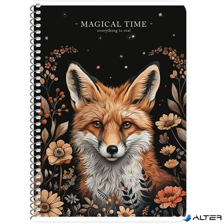 Spirálfüzet, A5, kockás, 80 lap, SHKOLYARYK, vegyes