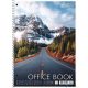 Spirálfüzet, A4+, kockás, 80 lap, SHKOLYARYK "Office book", vegyes