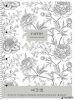 Spirálfüzet, A4+, vonalas, 80 lap, SHKOLYARYK "Vintage flowers", vegyes