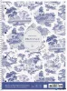 Spirálfüzet, A4+, kockás, 80 lap, SHKOLYARYK "Provence", vegyes