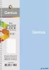 Spirálfüzet, B5, kockás, 80 lap, SHKOLYARYK "Genius", vegyes